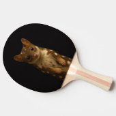 Black 4 Luxe ping pong paddle, Sweet Quoll  卓球ラケット (横)