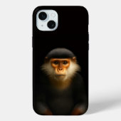 Black 4 Luxe, Red Douc Langur Case-Mate iPhoneケース (裏面)