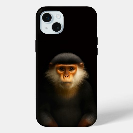 Black 4 Luxe, Red Douc Langur Case-Mate iPhoneケース (裏面)