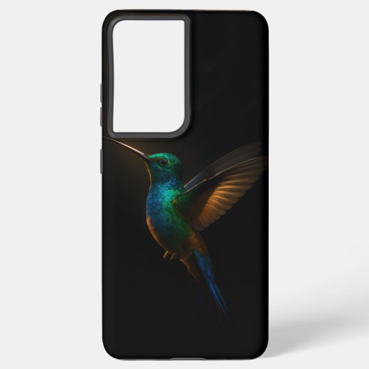 Black 4 Luxe Samsung Galaxy S21 Plus, Flying Bird Galaxyケース (裏面)