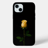 Black 4 Luxe, Sunlit Yellow Rose iPhone 15 Plus Case-Mate iPhoneケース (裏面)