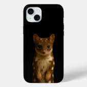 Black 4 Luxe, Sweet Quoll iPhone 15 Plus Case-Mate iPhoneケース (裏面)