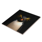 Black 4 Luxe Tile with Rockhopper Penguin タイル (側面)
