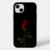 Black 4 Luxe, Velvet Red Rose iPhone 15 Plus Case-Mate iPhoneケース (裏面)