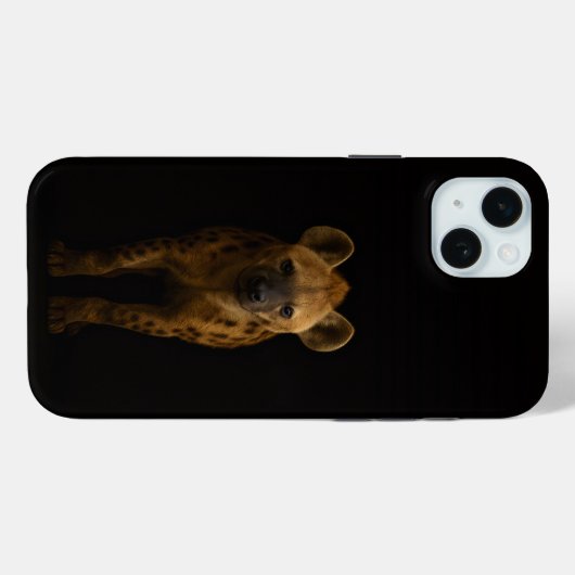Black 4 Luxe, Wild Spotted Hyena iPhone 15 Plus Case-Mate iPhoneケース (裏面 (横))