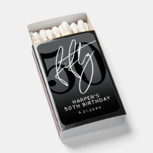 Black 50th Birthday Party