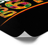 Black 67 Black History Month Six Seven Meme  ポスター (角)