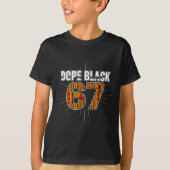 Black 67 Black History Month Six Seven Meme  Tシャツ (正面)