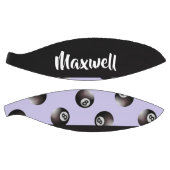 Black 8 ball pattern バスケットボール (パネル)