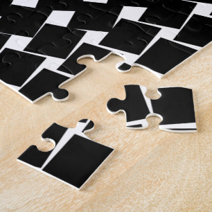 Black abstract pattern ジグソーパズル