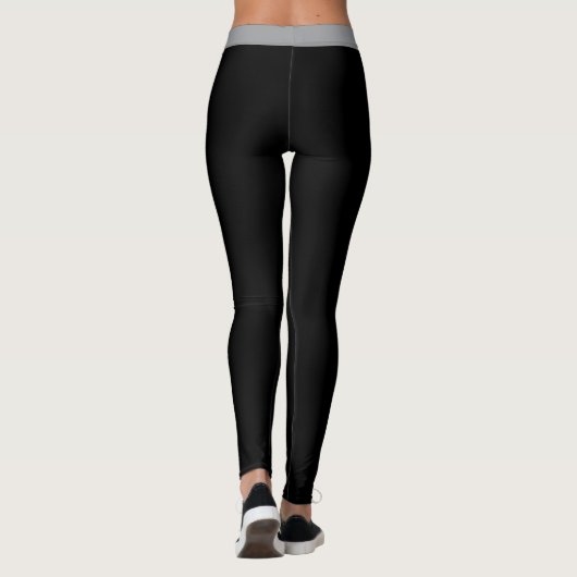 "BLACK" - ACTIVEWEAR LEGGINGS レギンス (裏面)