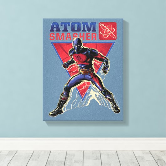 Black Adam | Atom Smasher Character Graphic キャンバスプリント (インサイチュ (ウッドフロア))