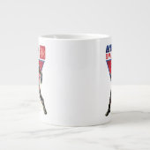 Black Adam | Atom Smasher Character Graphic ジャンボコーヒーマグカップ (正面)