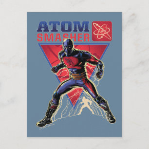 Black Adam Atom Smasher Character Graphic ポストカード