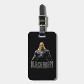 Black Adam Character and Name Graphic ラゲッジタグ (正面縦)