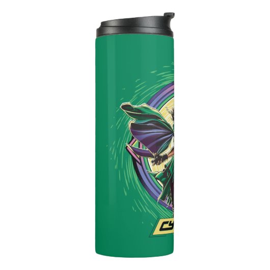 Black Adam | Cyclone Character Graphic タンブラー (回転左)