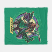 Black Adam | Cyclone Character Graphic フリースブランケット (正面(横))