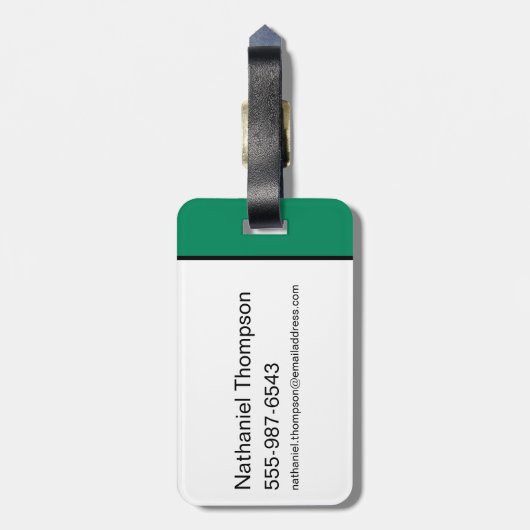 Black Adam | Cyclone Character Graphic ラゲッジタグ (裏面縦)