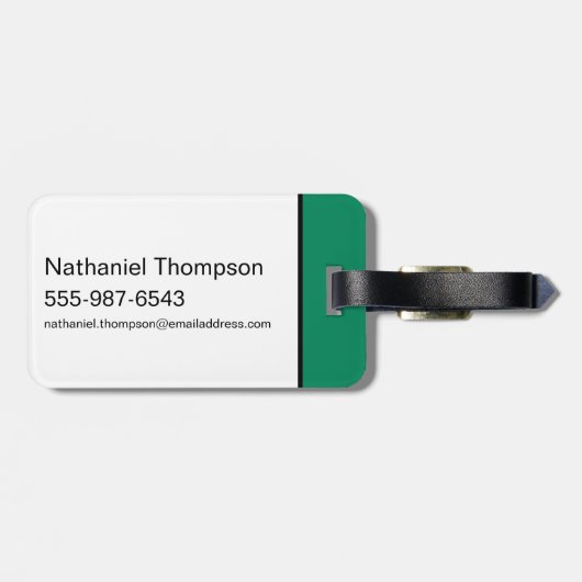 Black Adam | Cyclone Character Graphic ラゲッジタグ (裏面横)