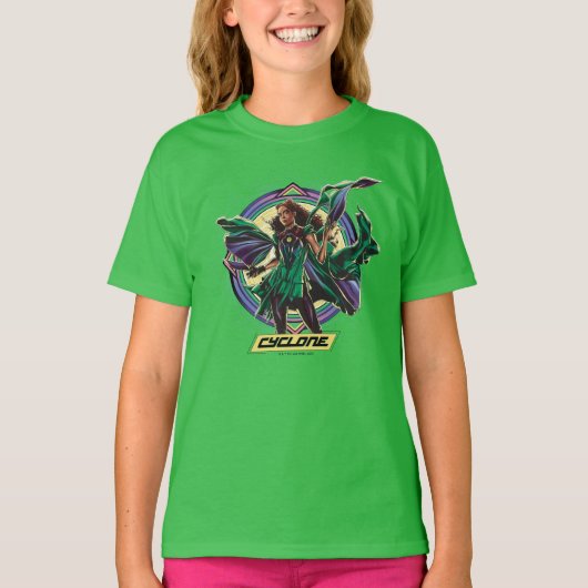 Black Adam | Cyclone Character Graphic Tシャツ (正面)