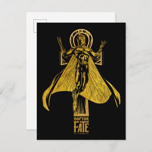 Black Adam | Doctor Fate Character Graphic ポストカード (正面/裏面)