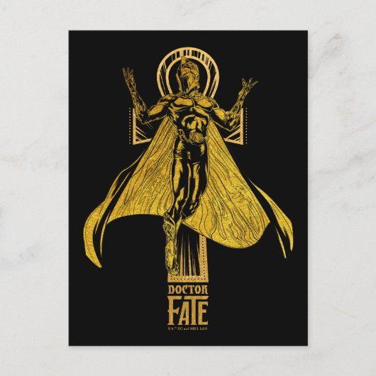 Black Adam | Doctor Fate Character Graphic ポストカード (正面)