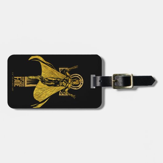 Black Adam | Doctor Fate Character Graphic ラゲッジタグ (正面横)