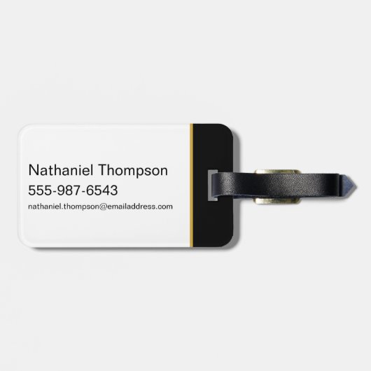 Black Adam | Doctor Fate Character Graphic ラゲッジタグ (裏面横)