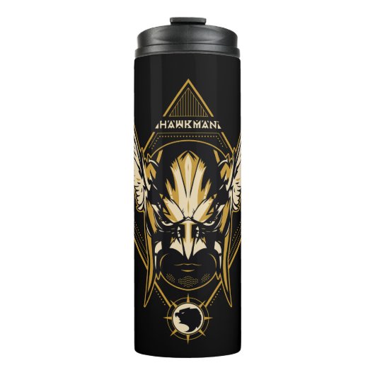 Black Adam | Hawkman Helmet Graphic タンブラー (正面)