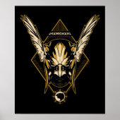 Black Adam | Hawkman Helmet Graphic ポスター (正面)
