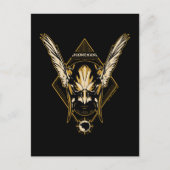 Black Adam | Hawkman Helmet Graphic ポストカード (正面)