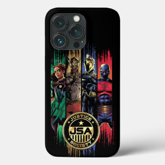 Black Adam Justice Society Heroes In Stripes iPhone 13 Proケース