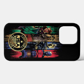 Black Adam Justice Society Heroes In Stripes Case-Mate iPhoneケース (裏面 (横))