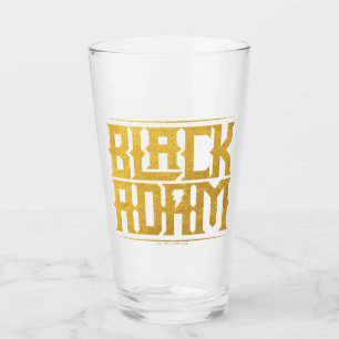 Black Adam Stacked Name Graphic タンブラーグラス