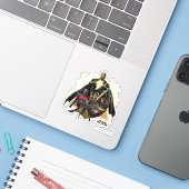 Black Adam Triangular Group Graphic シール (ノートパソコンとiPhone)