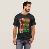 Black African Roots I Am the Storm Black History Tシャツ (正面フル)