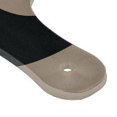 Black and Beige Abstract Glass Cutting Board カッティングボード (角)