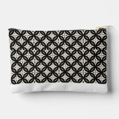 Black and Beige Small アクセサリーポーチ (裏面)