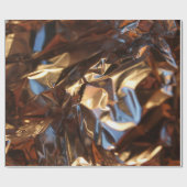 Black and blue leather jacket ラッピングペーパー (フラット)