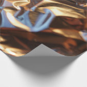 Black and blue leather jacket ラッピングペーパー (角)