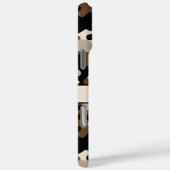 Black and Brown Camouflage Personalized Case-Mate iPhoneケース (裏面 / 右)