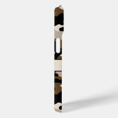 Black and Brown Camouflage Personalized Case-Mate iPhoneケース (裏面 / 右)
