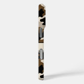 Black and Brown Camouflage Personalized Case-Mate iPhoneケース (裏面 / 右)