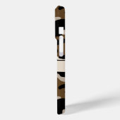 Black and Brown Camouflage Personalized Case-Mate iPhoneケース (裏面 / 左)