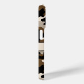 Black and Brown Camouflage Personalized Case-Mate iPhoneケース (裏面 / 右)