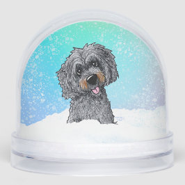 Black and Brown Goldendoodle