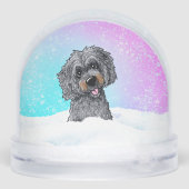 Black and Brown Goldendoodle  (裏面)