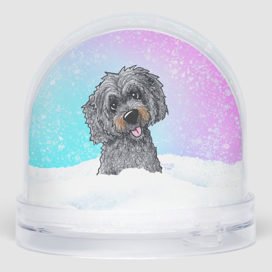 Black and Brown Goldendoodle  (裏面)