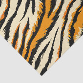 Black and Brown Tiger Stripes Pattern  薄葉紙 (詳細)
