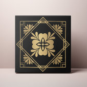 Black and Gold Art Deco タイル